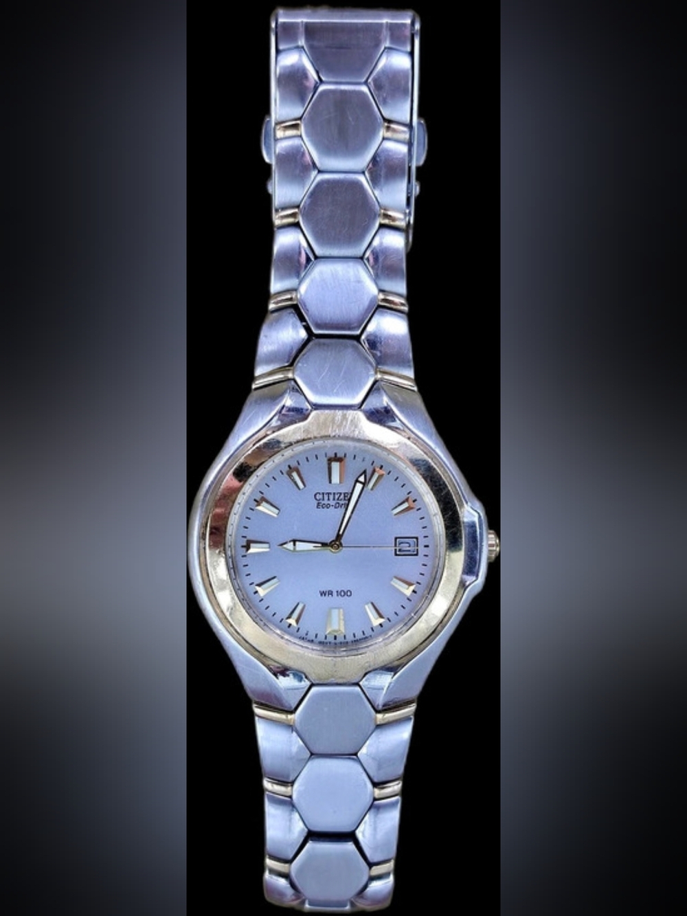 Citizen Eco-Drive WR100 Two-Tone Watch